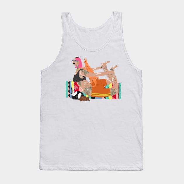 Yoga Tank Top by ezrawsmith